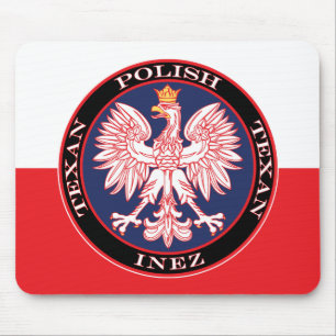 Inez Polish Texan Mouse Pad