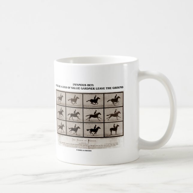 Infamous Bet 4 Legs Sallie Gardner Leave Ground Coffee Mug (Right)
