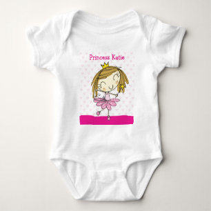♥ INFANT CREEPER ♥ cute pink princess custom n