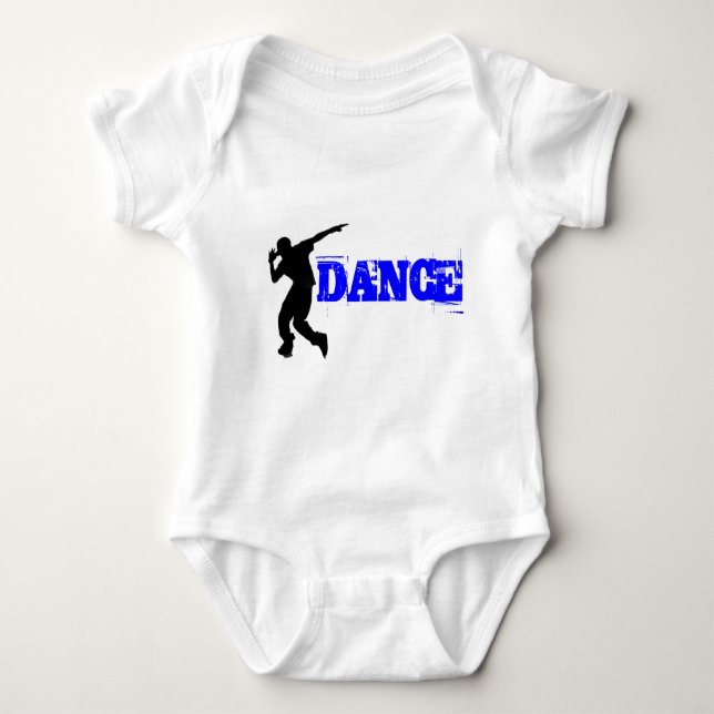 Infant Dance Body T-Shirt Baby Bodysuit (Front)