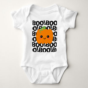 Infant Halloween Costume Pumpkin, Cute Halloween Baby Bodysuit