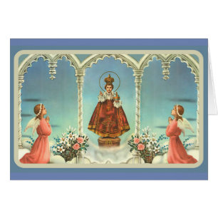 Infant Jesus of Prague Adoring Angels