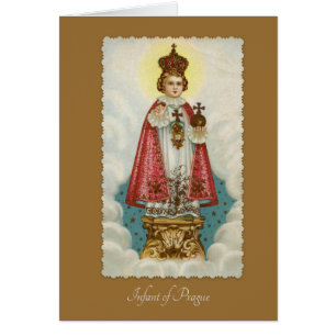 Infant Jesus of Prague Religious Card