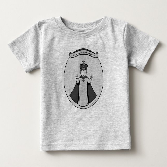 Infant of Prague baby/toddler t-shirt (Front)