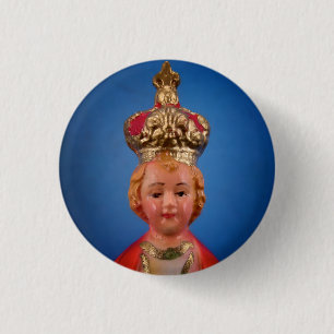 Infant of Prague Button