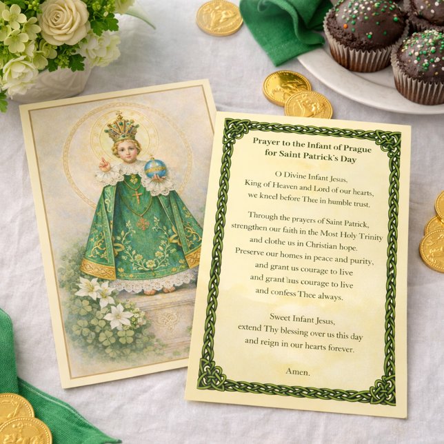 Infant of Prague Prayer St. Patricks Day (Creator Uploaded)
