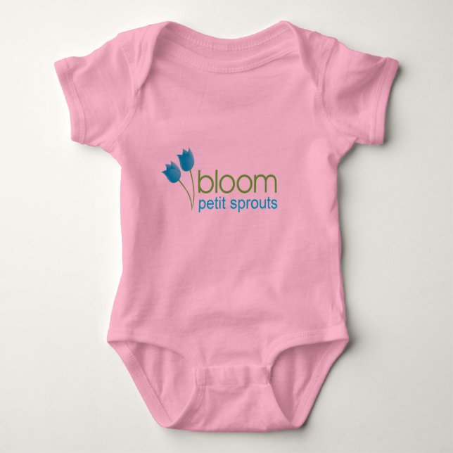 Infant Onsie with Tutu Baby Bodysuit (Front)