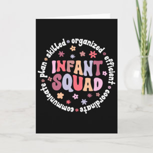 Infant Squad Infant Teacher Team Infant Teaching C Card