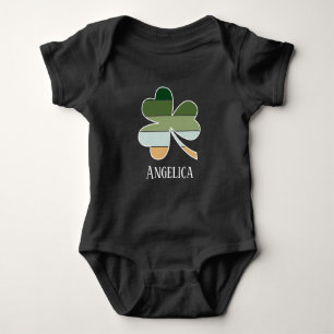 Infant St. Patrick's Day Lucky Irish Shamrock Baby Bodysuit