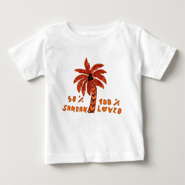 Infant T-Shirt Vertical Template - Customised (Front)