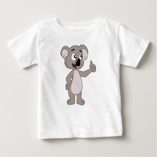 Infant T-Shirt with koala bear cartoon