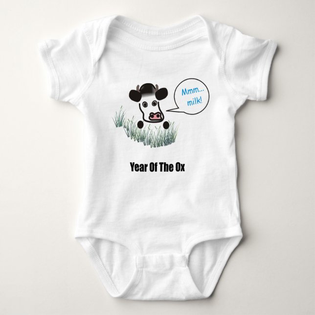 Infant T - Year of the Ox Baby Bodysuit (Front)