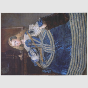 Infanta Margarita Teresa Blue Dress, Velazquez Tissue Paper