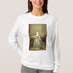 Infanta Maria Ana Victoria de Borbón, 1724 (oil on T-Shirt