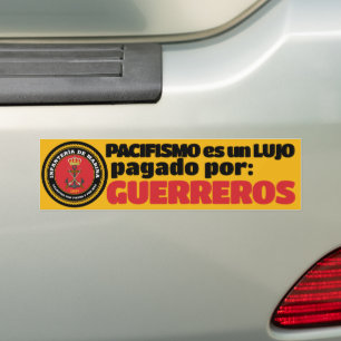 INFANTERÍA DE MARINA BUMPER STICKER