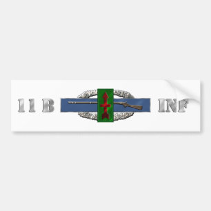 INFANTRY 11B 32nd Infantry Brigade Combat Team Bumper Sticker