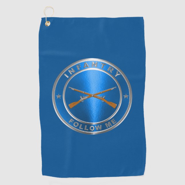 Infantry Golf Towel (Front)