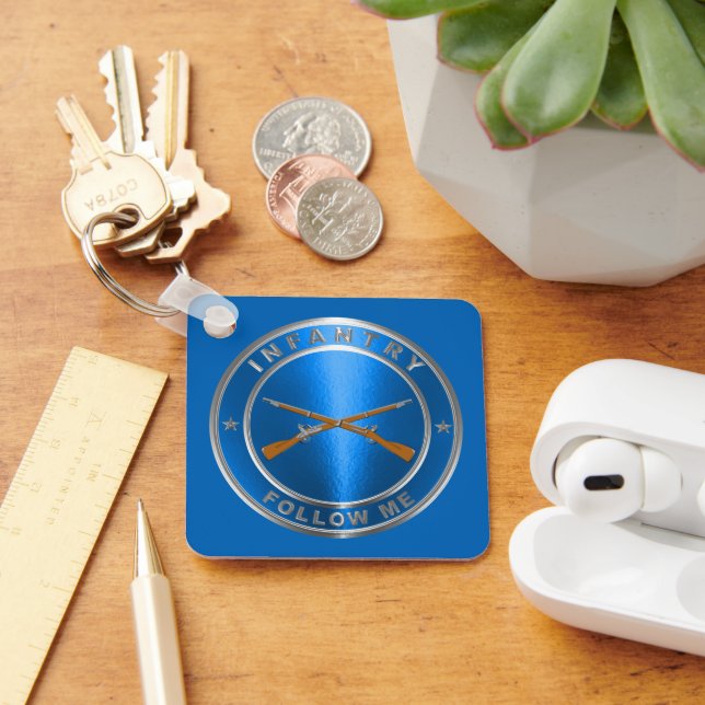 Infantry  key ring (Desk)