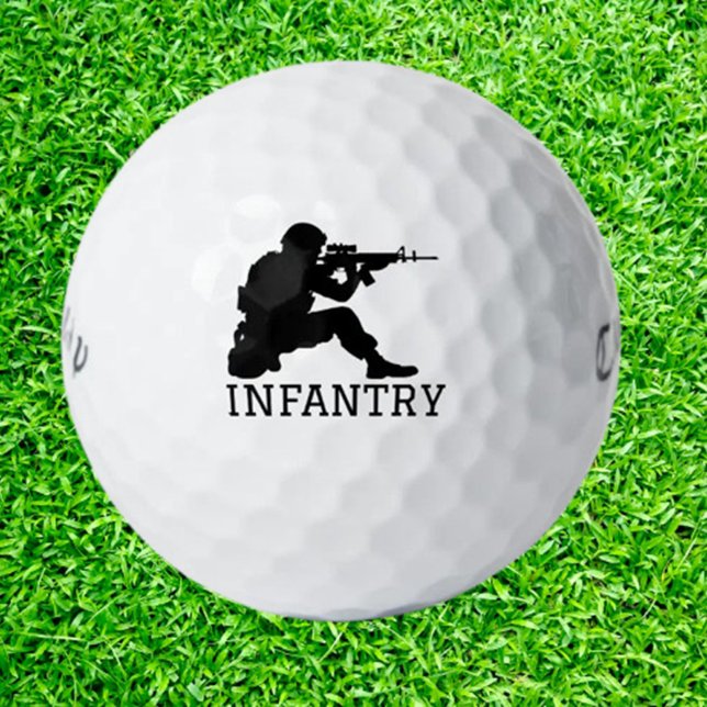Infantry Military Golf Gifts! Golf Balls ( From army-themed golf balls to unique Father's Day gifts, celebrate active duty and retired soldier)