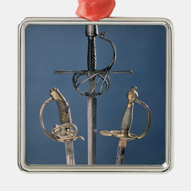 Infantry officer's sword metal ornament (Front)