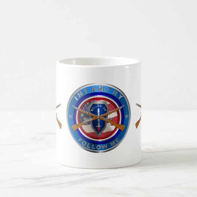 Infantry Veteran Coffee Mug (Center)