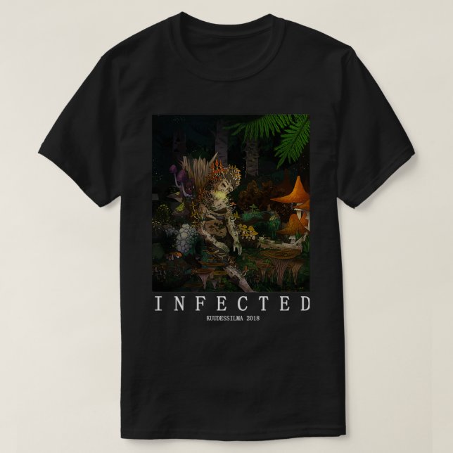 INFECTED 2018 white text Classic TShirt (Design Front)