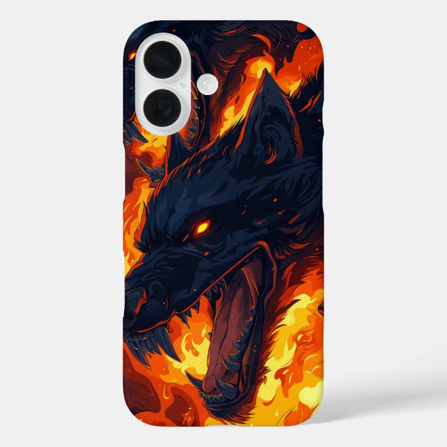 Infernal Dragon Flame Phone Case (Back)