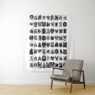 Infernal Icons The Gothic Goetia Collection Tapestry