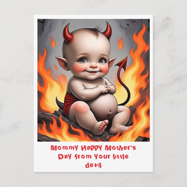 " INFERNAL INNOCENCE " POSTCARD (Front)