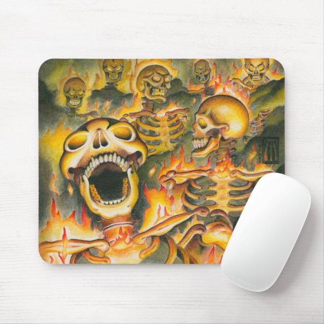 Infernal Legion Mouse Pad (With Mouse)