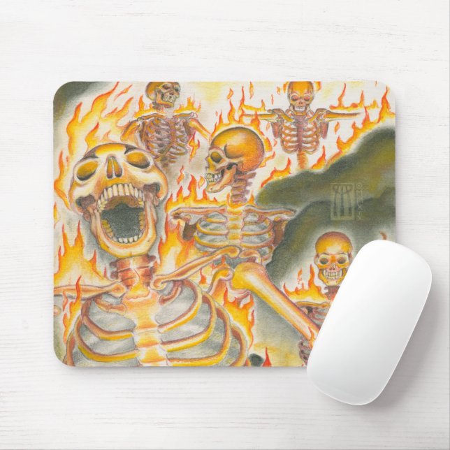Infernal Legions Curio Mouse Pad (With Mouse)