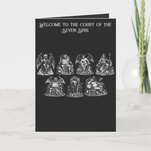 Infernal Majesty The Ars Goetia Seven Card