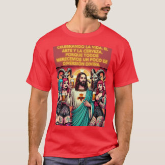 Infernal Party: Christ, Metal and Beer T-Shirt