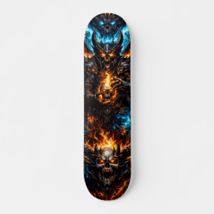 Infernal Skull Reaper Skateboard Deck