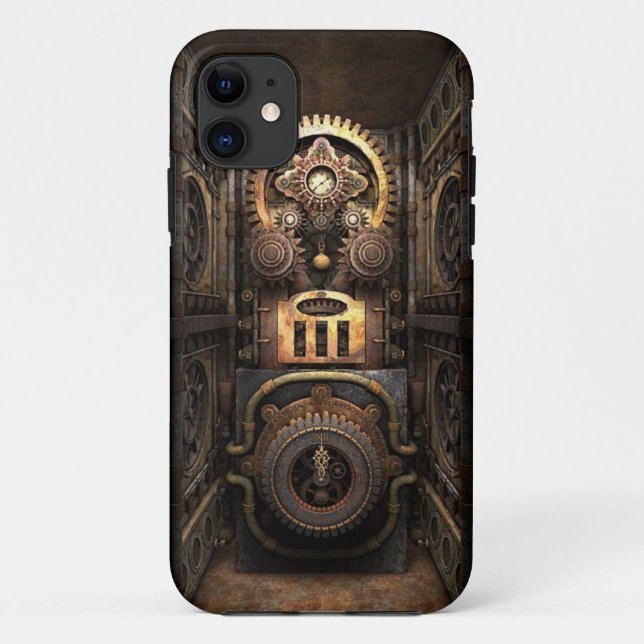 Infernal Steampunk Contraption Case-Mate iPhone Case (Back)