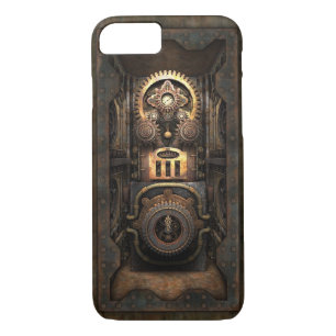 Infernal Steampunk Contraption (Enclosed) iPhone 8/7 Case