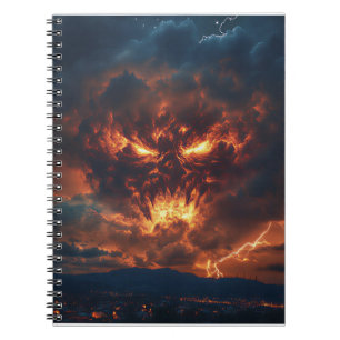 Infernal Storm Demon Notebook