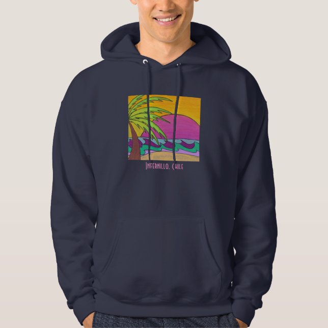 Infernillo, Chile Sweatshirt Hoodie (Front)