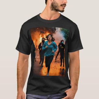 Inferno: A Fiery Masterpiece of Dynamic Design T-Shirt