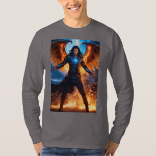 Inferno Command: Final Boss Devil Angel. T-Shirt