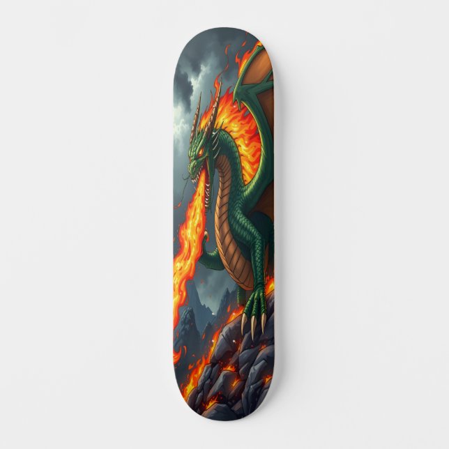 Inferno Dragon Edition 2 Skateboard (Front)