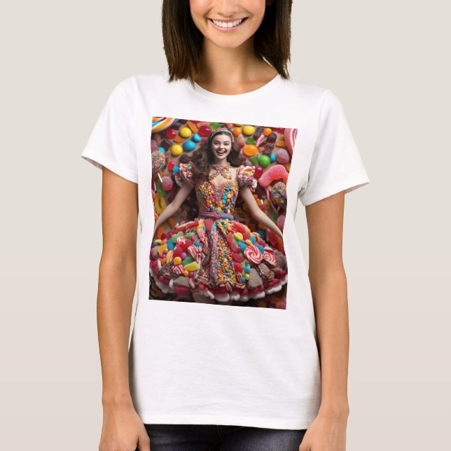 Inferno Guardian: Magestic fruits design T-shirt  (Front)