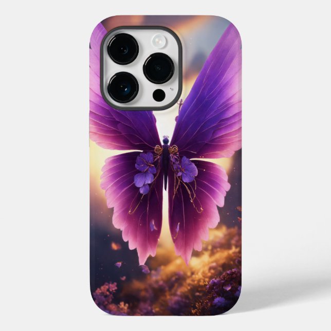 Inferno guardian majestic butterflies  Case-Mate iPhone case (Back)