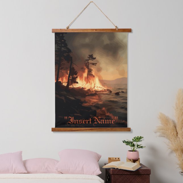 Inferno Hanging Tapestry (Bedroom)