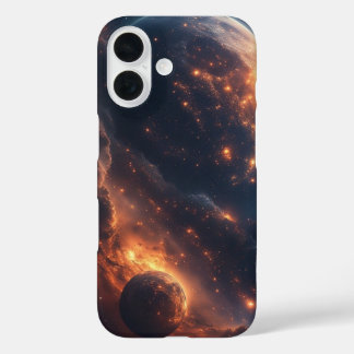 Inferno Nebula Rising iPhone 16 Case