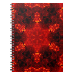 Inferno Nexus – Fiery Kaleidoscope Art Notebook