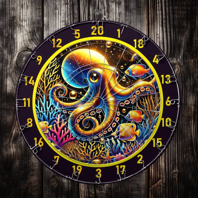 Inferno Octopus Dartboard (Creator Uploaded)