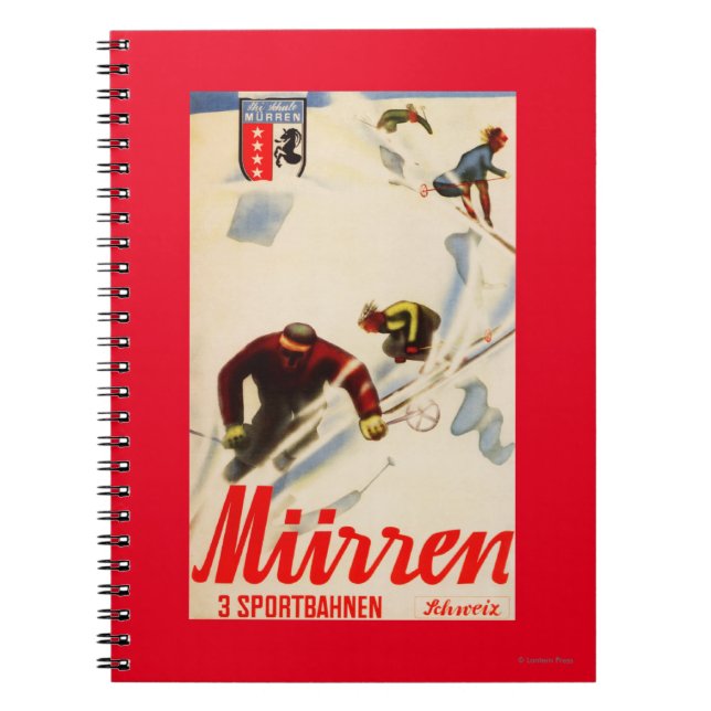 Inferno Races Promotional Poster Notebook (Front)