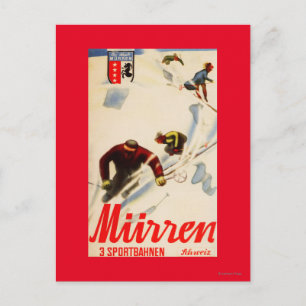 Inferno Races Promotional Poster Postcard