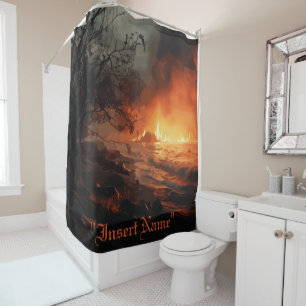 Inferno Shower Curtain